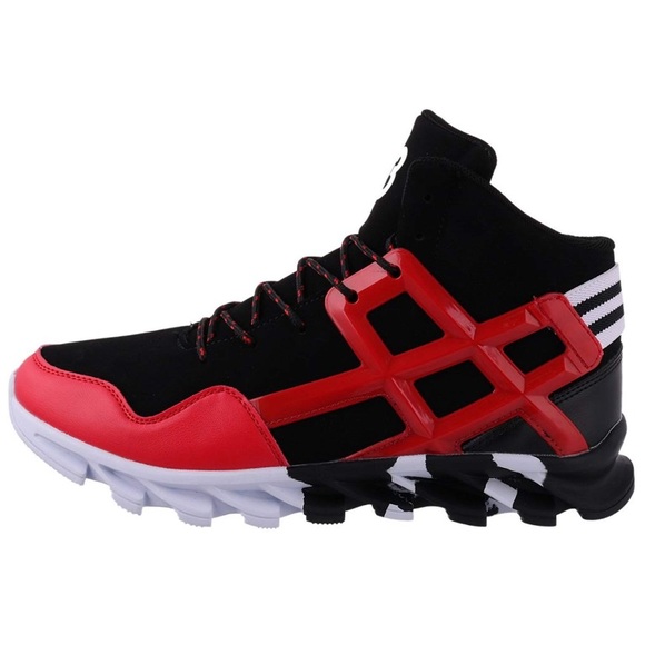 Men's Stylish Sneakers High Top Athletic - Picture 3 of 8